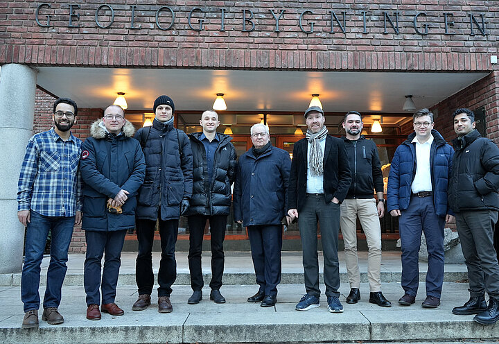 Zdjęcie uczestników projektu w Oslo